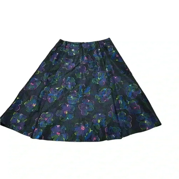 Kate Spade New York Dresses & Skirts - Kate Spade Black Floral A-Line Skirt